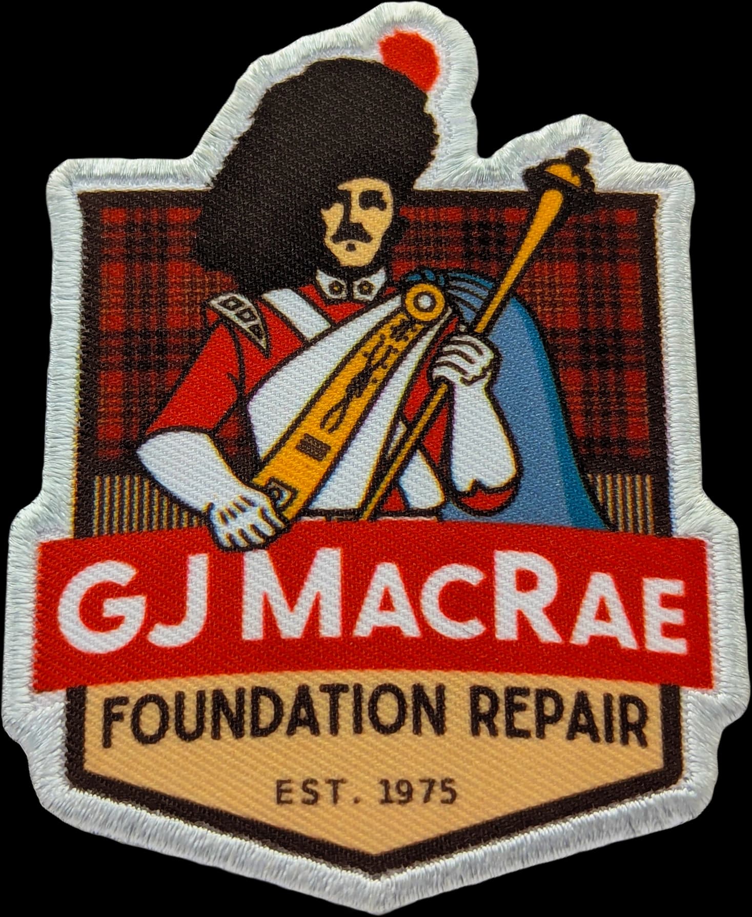 Vibrant Sublimation Patches for Full-Color Designs custom patch example