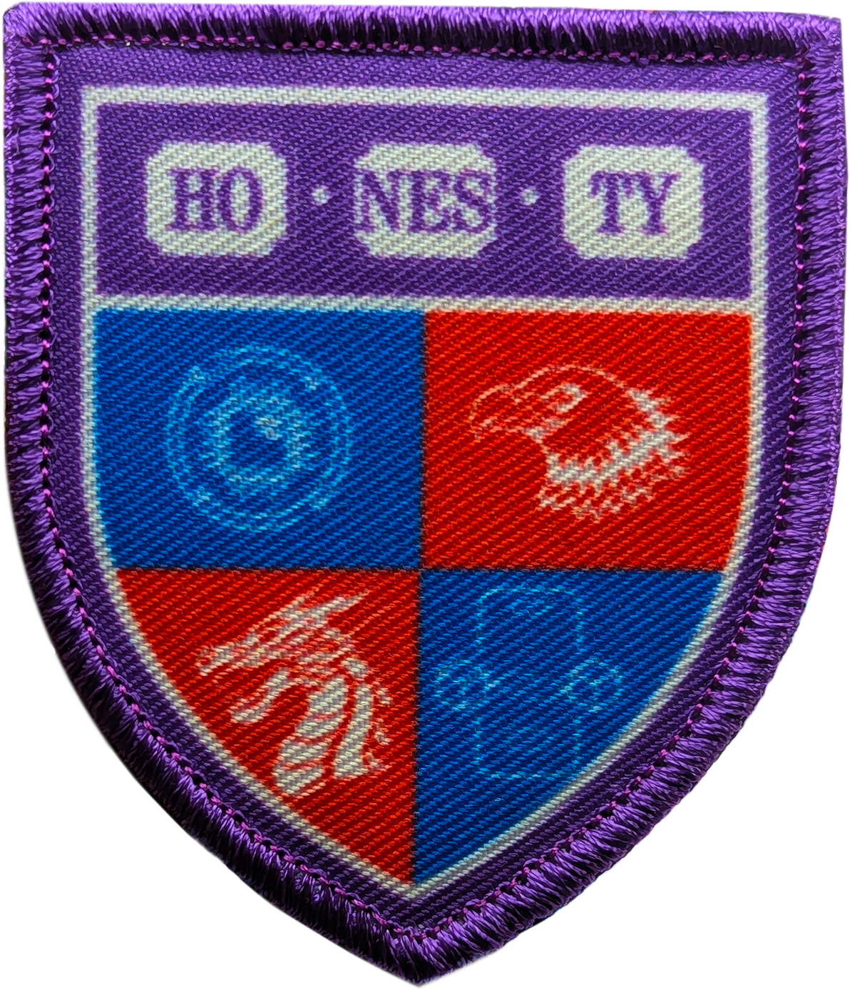 Custom Leather Patches – Premium USA-made custom patch example by Northern Patches