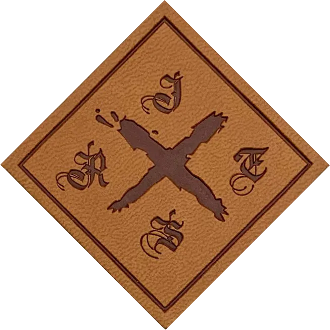 Custom Leather Patches USA – Premium USA-made custom patch example by Northern Patches
