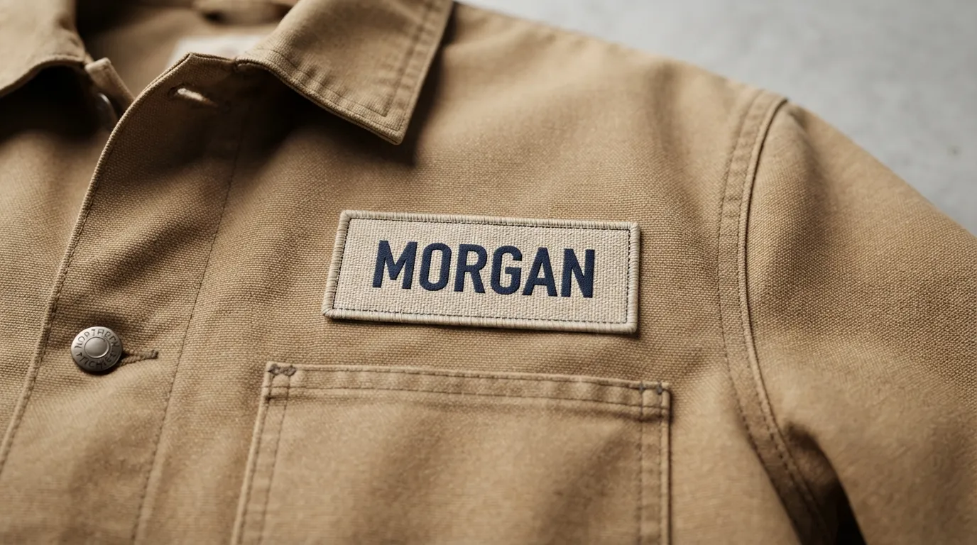 Custom Woven Name Patches