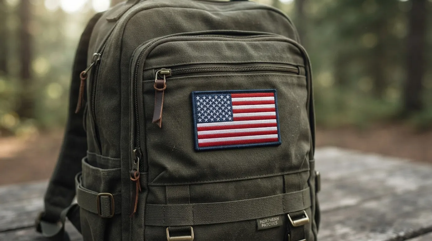 Custom Woven Flag Patches