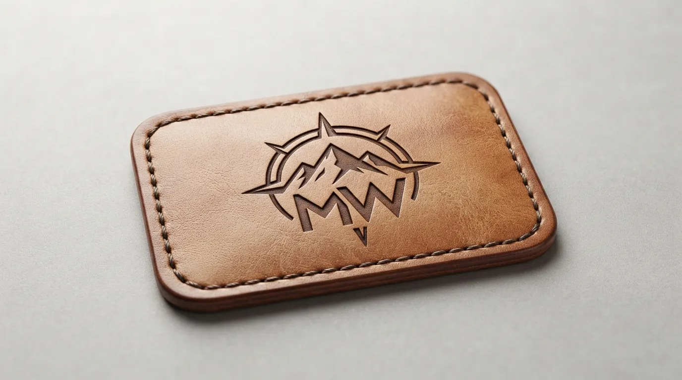 Custom Engraved Leather Patches