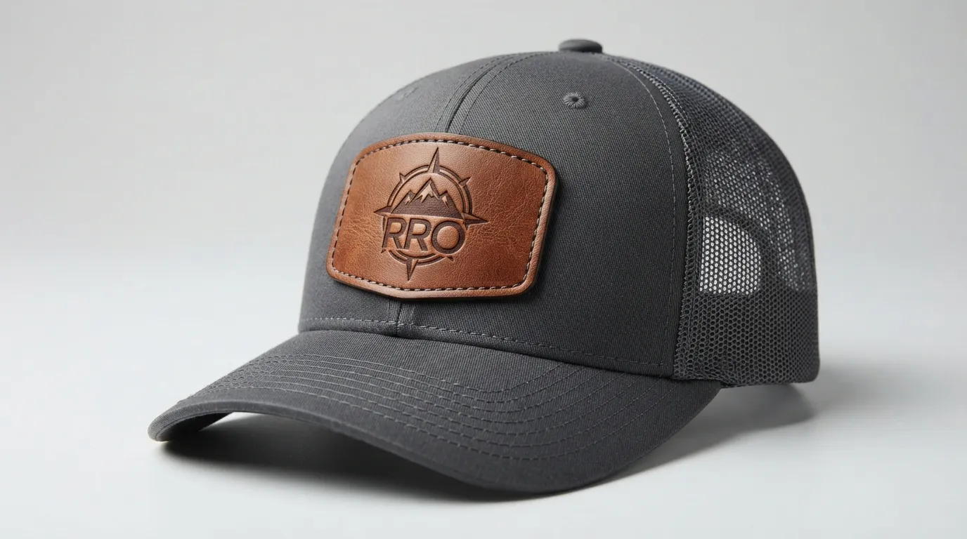 Custom Leather Hat Patches