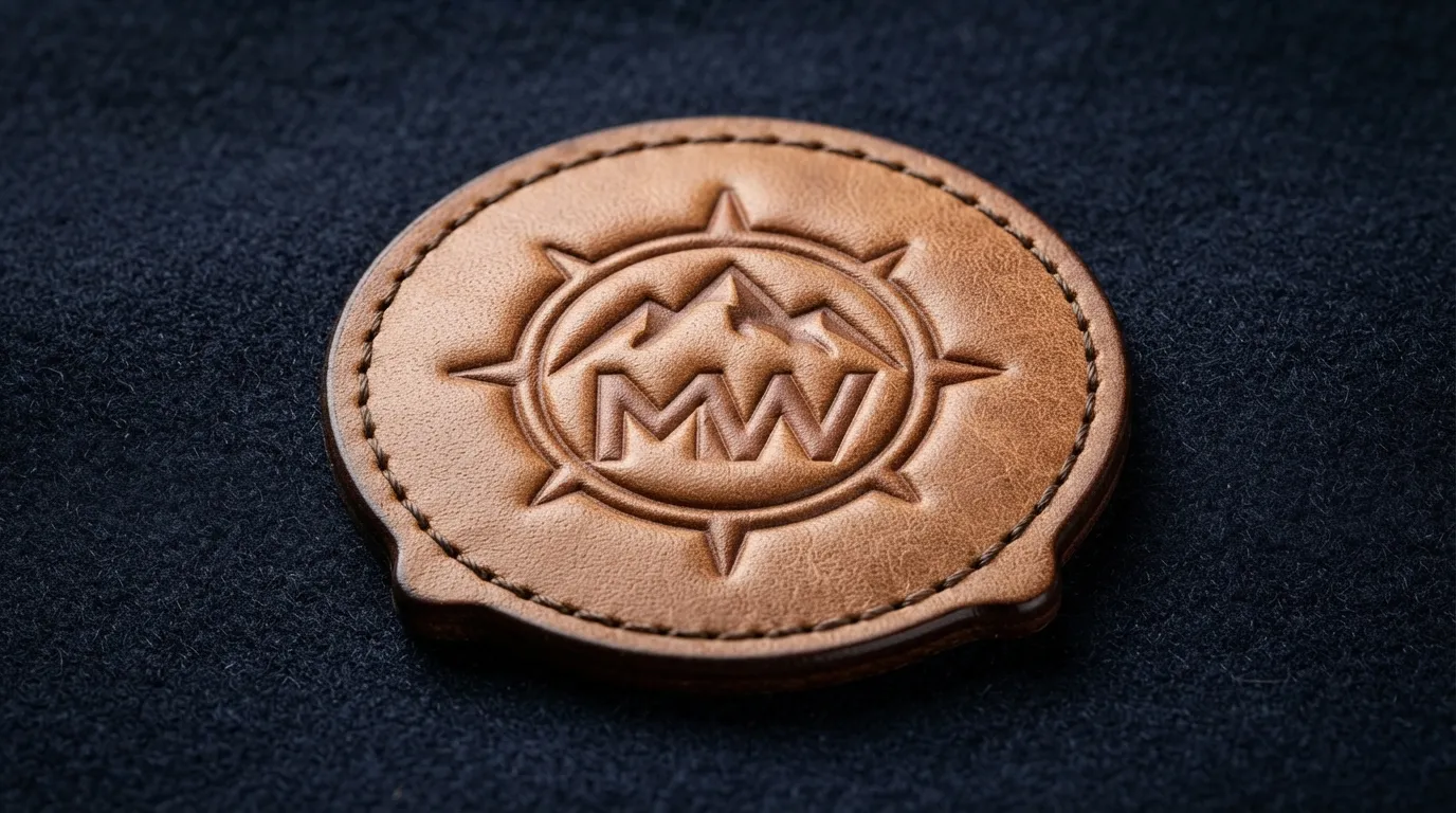 Custom Embossed Leather Patches